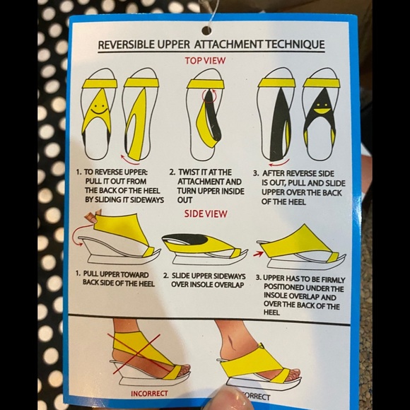 Modzori Lirah reversible sandals!! - Picture 4 of 5